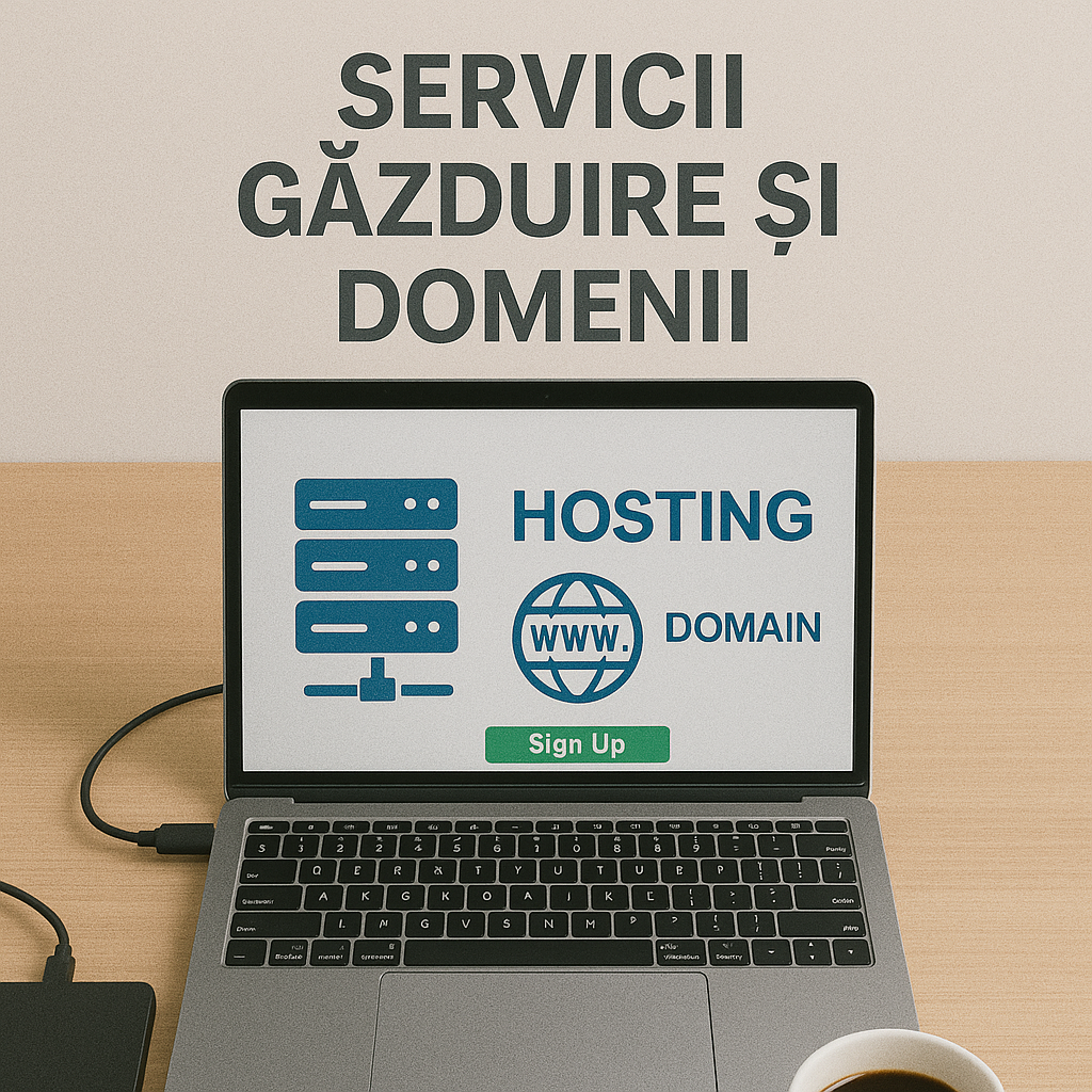 Servicii Găzduire Site Web și Domenii